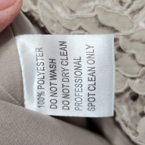 JJs House Taupe Mother of the Bride/Groom Dress - Picture 8 of 8